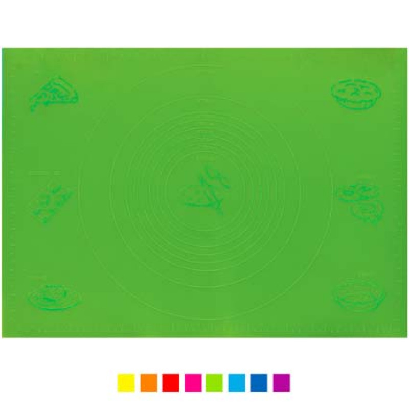 Килимок силіконовий для випічки розкачувальний 64*45*0.01 см HH-667 Винница - изображение 4