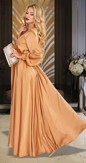 Шовкова вечірня сукня Київ - фото 3