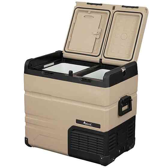 Компрессорный автохолодильник Alpicool TA55 (LG Compressor). Двухкамерный. До -20℃. Питание – 12, 24, 220 Киев