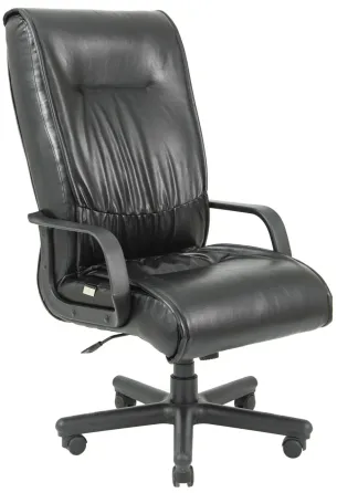 Офисное Кресло Руководителя Richman Munich Titan Black Пластик М2 AnyFix Черный Киев