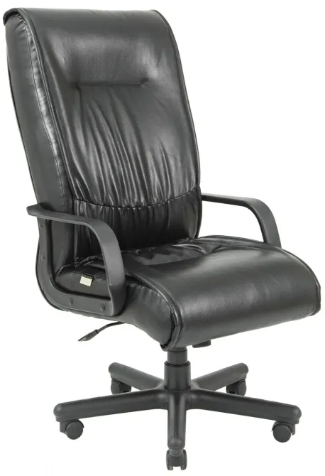 Офисное Кресло Руководителя Richman Munich Titan Black Пластик М2 AnyFix Черный Киев - изображение 1