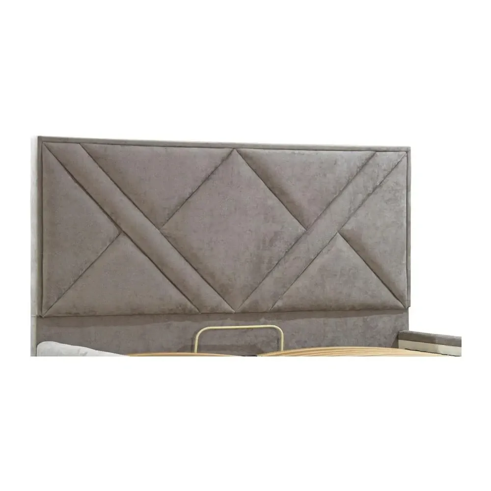 Кровать Victory Comfort 140 x 200 см Alyaska 04 С подъемным механизмом и нишей для белья Мокко Киев - изображение 5