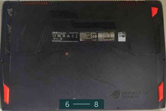 Ноутбук ASUS ROG Strix GL502/ i7-6700HQ/ DDR4 16Gb/ GTX 1070 8Gb. Київ