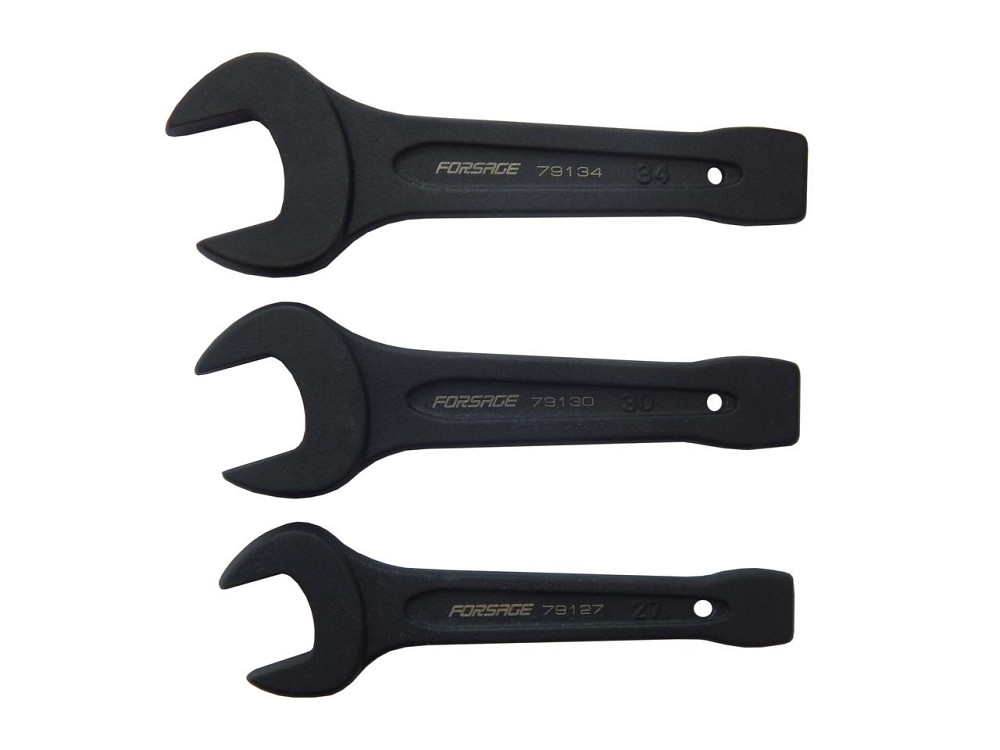 Ключ рожковый ударный односторонний 105мм (L-410мм) Forsage F-791105 Одесса - изображение 1