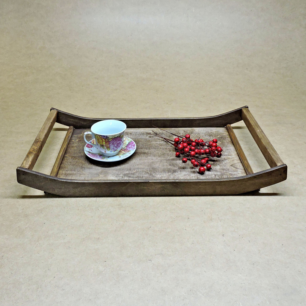 Піднос дерев'яний "Нівель" капучино Миколаїв - фото 1