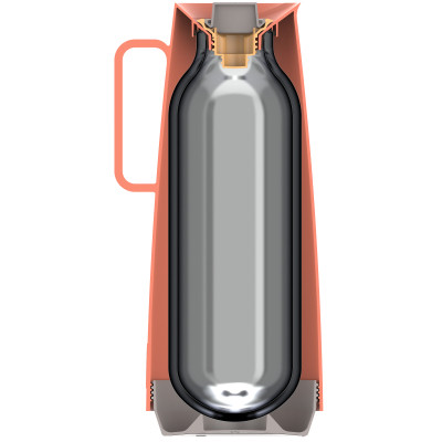 Термос Tramontina Exata 1 л Кораловий (61636/101) Вінниця - фото 10