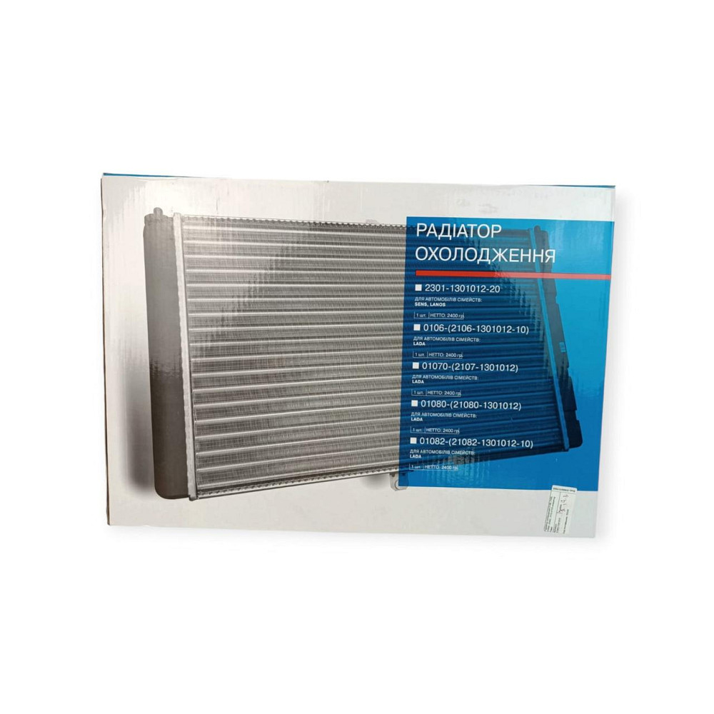 Радіатор двигуна 2108, 2109, 21099, 21082, 2113-2115 інжектор охолодження Мукачево - фото 3