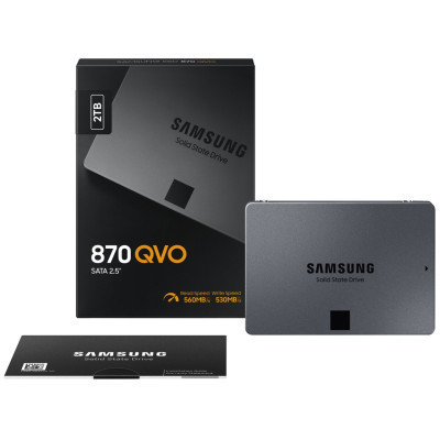 Накопитель SSD 2.5" 2TB 870 QVO Samsung (MZ-77Q2T0BW) Винница - изображение 8