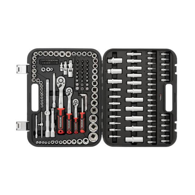 Набір інструментів INTERTOOL 1/2 "& 3/8" & 1/4 ", 171од., Cr-V STORM - для щоденного використання Львів - фото 1