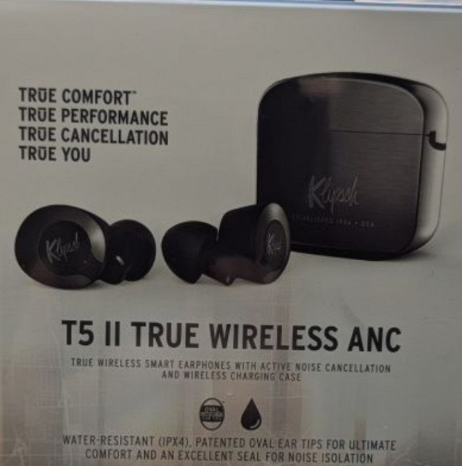 Наушники Беспроводные Klipsch T5 II True Wireless ANC Gmetal Киев - изображение 4