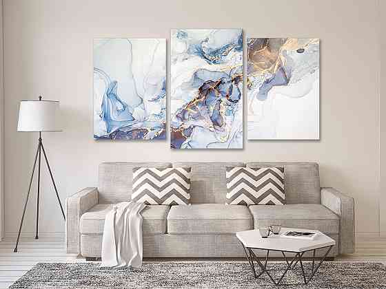 Модульная картина в гостиную / спальню  Флю-Арт   Art-740_3 100x150 см Київ