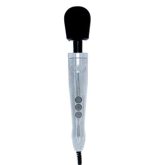 Вибромассажер DOXY Die Cast Polished (Silver), очень мощный, питание 220В, металлический корпус Sex Aura Киев