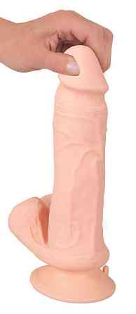 Вібратор - Nature Skin Bendable RC Vibrator with Balls Sex Aura Київ