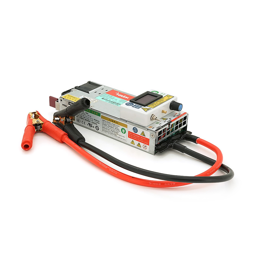 Регулируемое зарядное устройство MERLION для AGM/Li-ion/LiFePo4 АКБ, 0-15V, 0-120А, LSD, крокодилы Киев - изображение 2