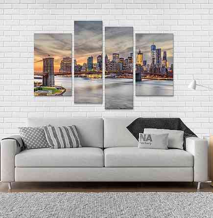 Модульна картина Місто Art-64_4 Київ