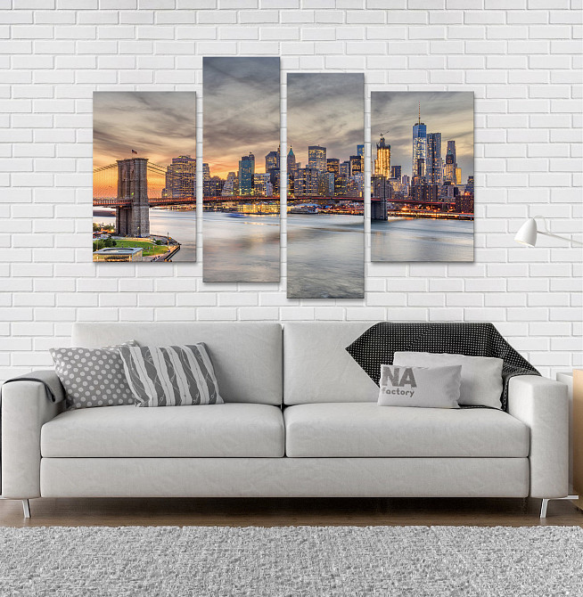 Модульна картина Місто Art-64_4 Київ - фото 2