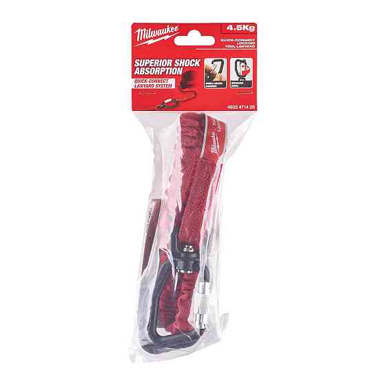 Страхувальний еластичний строп MILWAUKEE для електроінструменту вагою до 15 кг Одеса