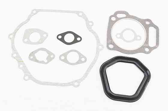 Прокладки двигуна 188F-88mm, к-кт 8 деталей, (пароніт, гума) Київ