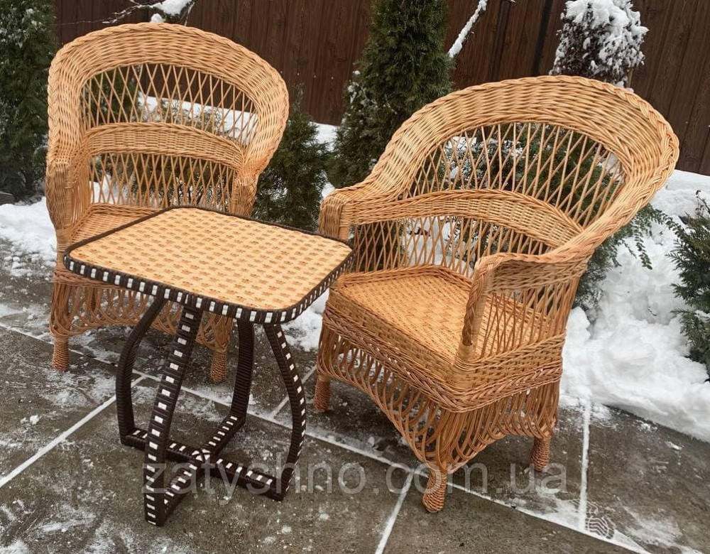 Мебель из лозы для двоих Киев - изображение 4