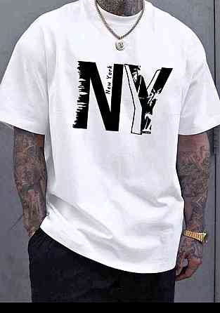 Футболка мужская с принтом  42 Белая 2664088894 Днепр