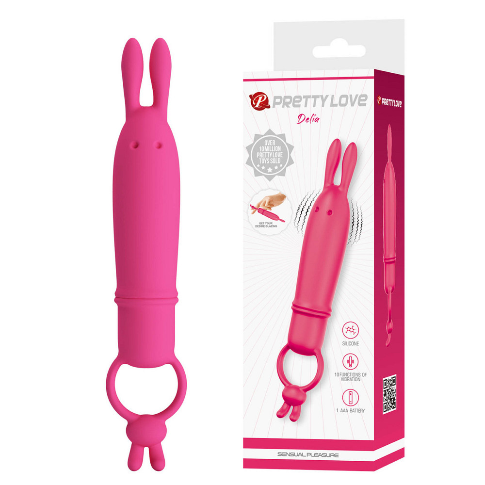 Вибростимулятор Pretty Love Delia Vibrating Bunny Sex Aura Киев - изображение 1