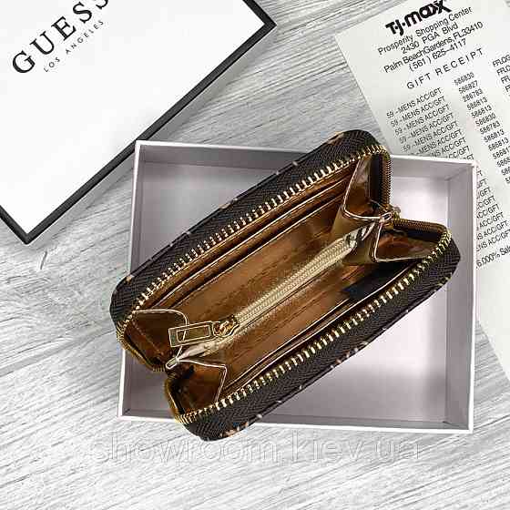 Жіночий невеликий гаманець Guess (758019) brown small Київ