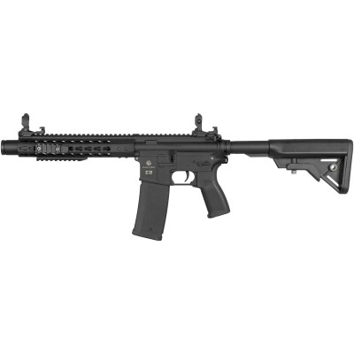 Винтовка страйкбольная Evolution Recon 10" Amplified Carbontech AEG Black (SL-1006) Винница - изображение 1