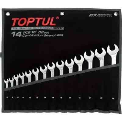 Ключ Toptul комбінований 8-24 мм 14 шт. Dynamic (GPAQ1402) Вінниця