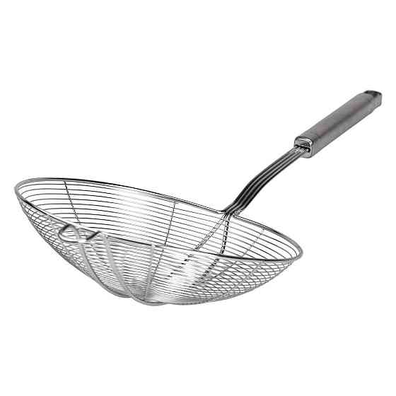Шумовка из нержавеющей стали с ручкой Ø 14 см для фритюра HP-19-16-14CM Киев