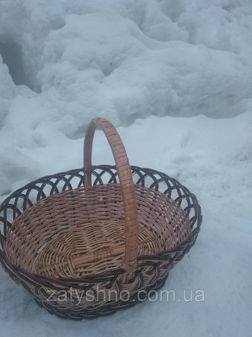 Большая пасхальная корзина плетеная Киев - изображение 5