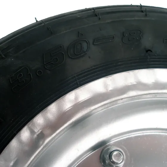 Колесо для візка 3.50-8 з камерою – надувне пневматичне колесо 350 мм для садових і вантажних візків КНК-350 Харків