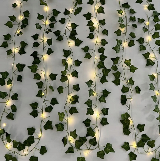 Штучний плющ - гірлянда світлодіодна 12 лоз загальна довжина 25.2 метра Gardlov (24538) Нововолинськ - фото 7