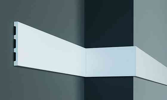 Плинтус полиуретановый гладкий Gaudi Decor CR 957 Днепр