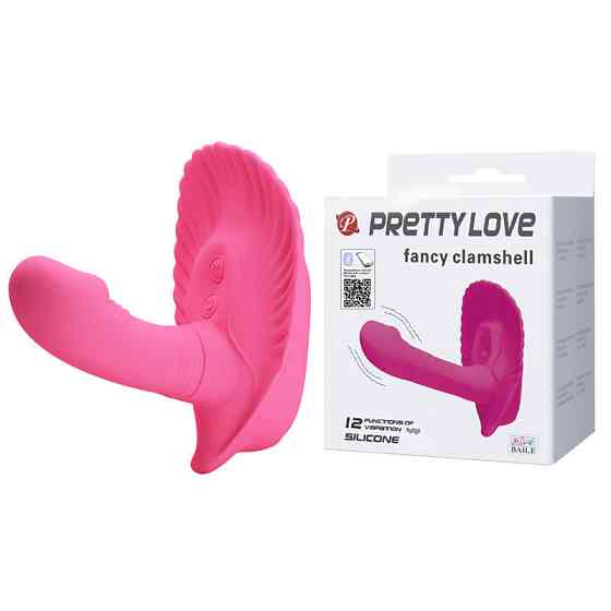 Вібратор - Pretty Love Fancy Clamshell Pink Sex Aura Київ