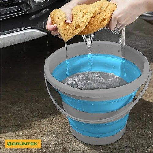 Відро складане силіконове Gruntek 5л Одеса - фото 5