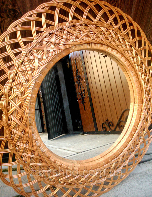 Дзеркало з лози Київ - фото 6