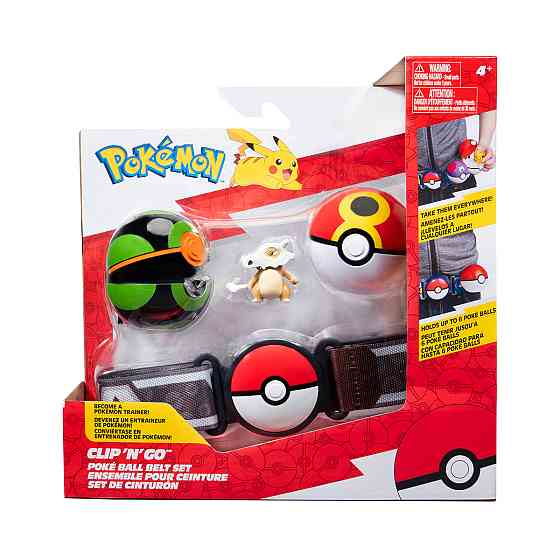 Ігровой набір Pokemon W15 - Пояс з покеболами Кубон Дніпро