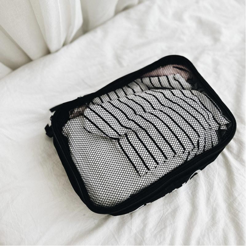 Сумка хлопковая для вещей 30x20x10 THINGS (Черный) Сумы - изображение 2