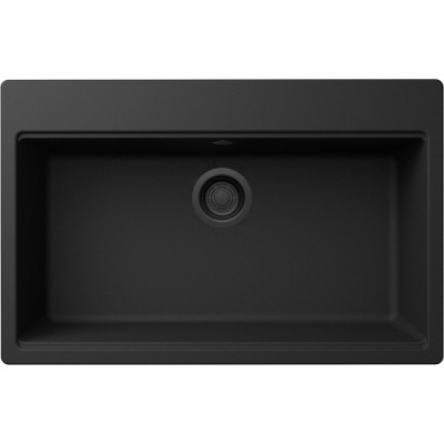 Мийка кухонна Elleci TIME 130 on top nero 40 Вінниця - фото 1