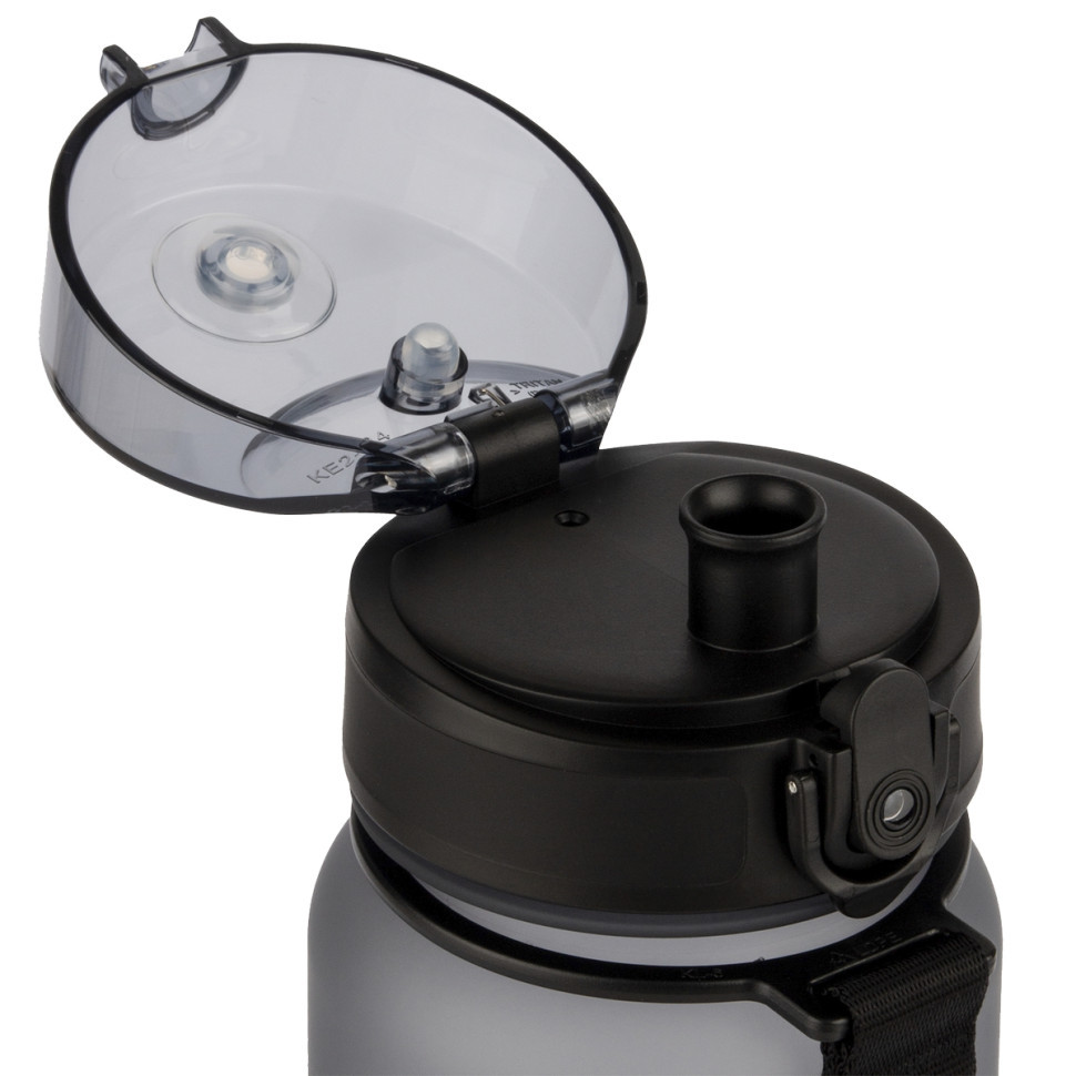 Пляшка для води UZSPACE 3053(Grey) 800 мл, сіра Вінниця - фото 3