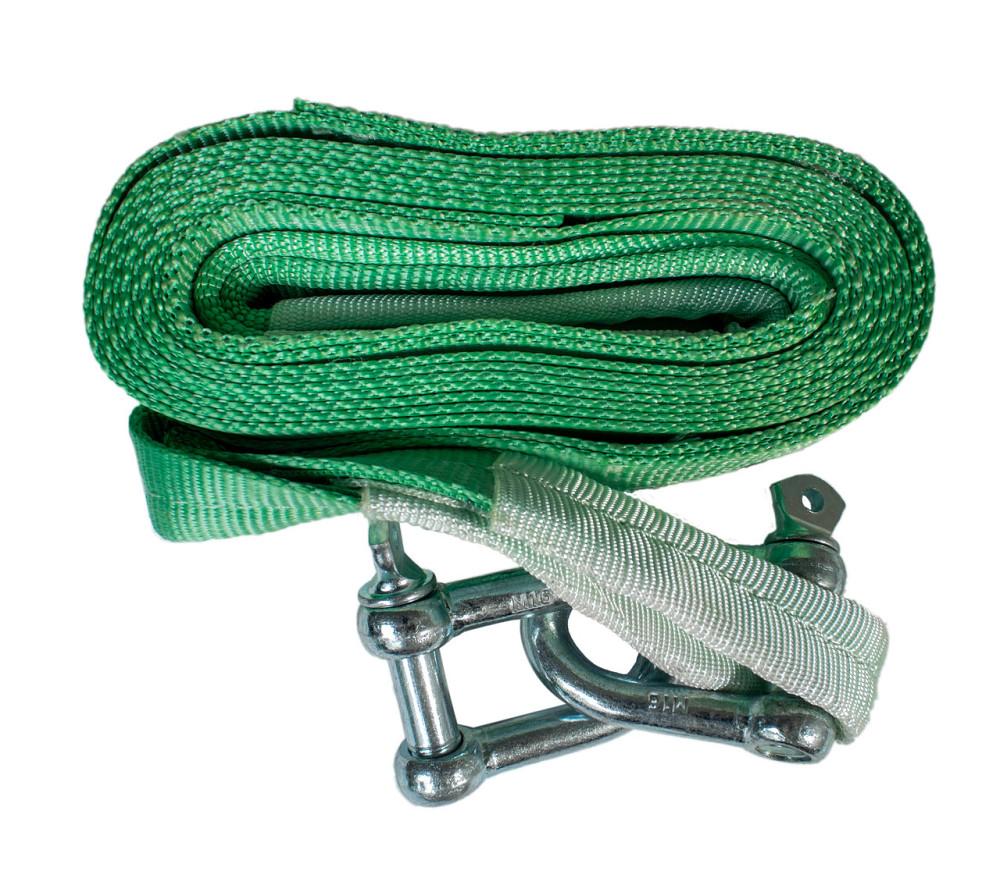 Буксирувальний трос 3т 4,5 метра автомобільний петля-скоба Дніпро - фото 7
