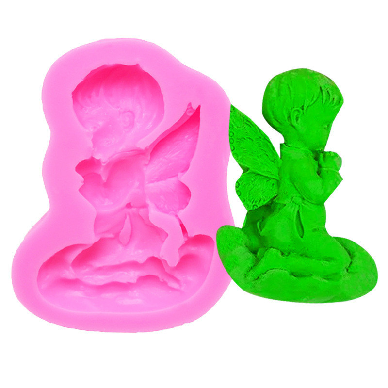 Кондитерский молд Ангел 77 на 58 мм розовый Киев - изображение 9