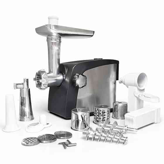 Электромясорубка Crownberg CB-4216 3200Вт мясорубка соковыжималка с терками для овощей и реверсом YC-73 Львов