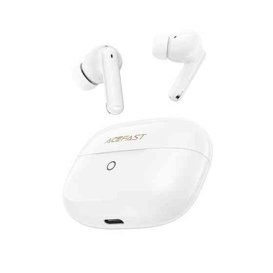 Бездротові навушники TWS ACEFAST W7,ENC, IPX4, White Одеса