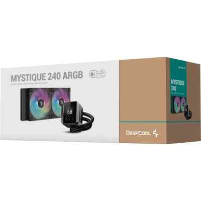 Система рідинного охолодження Deepcool Mystique 240 ARGB Black (R-LX550-BKADSNC-G-1) Вінниця