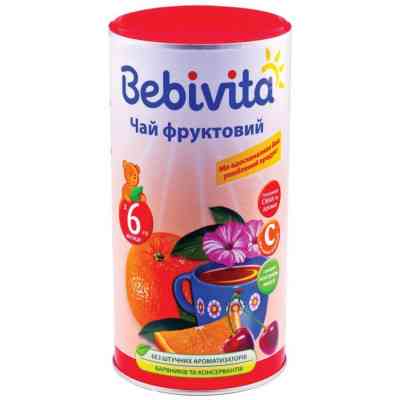 Дитячий чай Bebivita фруктовий 200 г (1623110) Вінниця