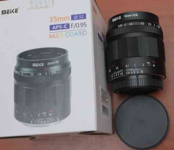 Об'єктив Meike 35mm. F0,95 для micro 4/3 Київ