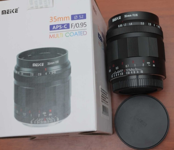 Объектив Meike 35mm. F0,95 для micro 4/3 Киев - изображение 1