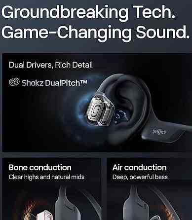 Shokz OpenRun Pro 2 Kipchoge Edition 2024  - преміум навушники. Київ