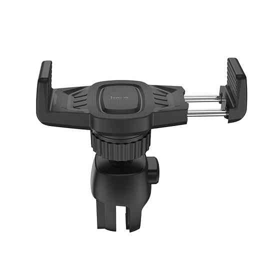 Автодержатель для телефона HOCO CA38 Platinum sharp air outlet in-car holder Black Киев